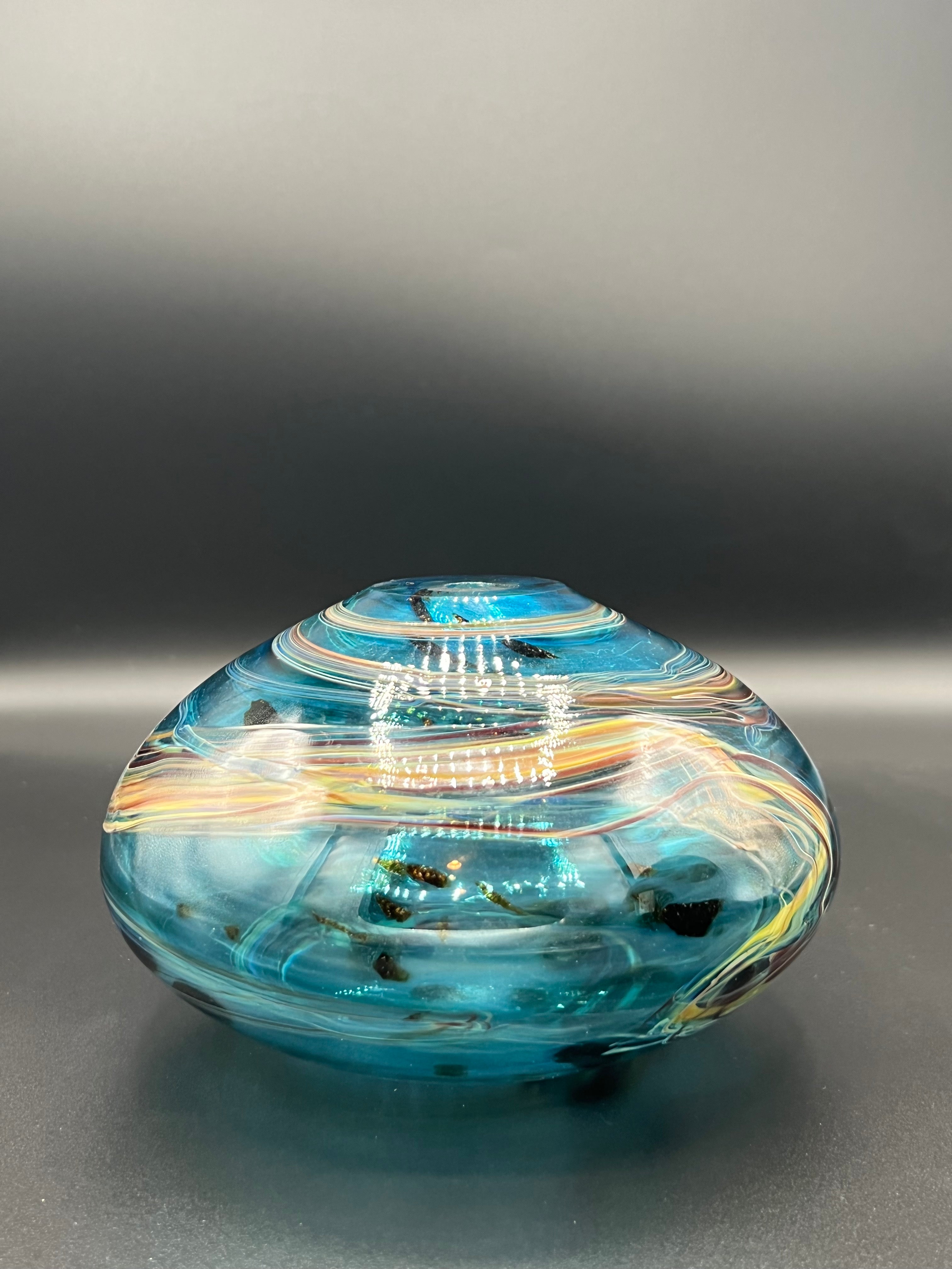 Coastal Harbor Glass Vase