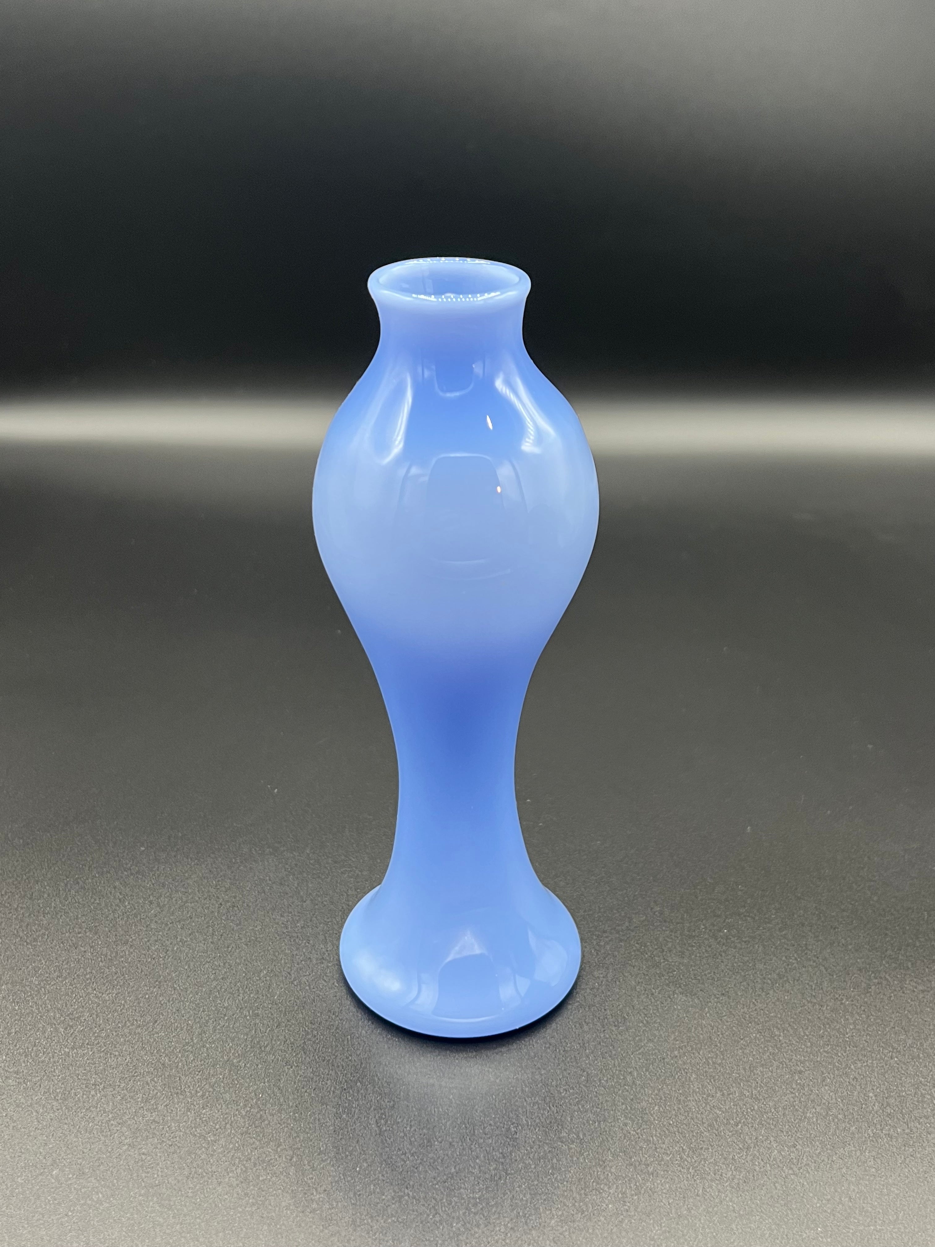 Lilac Glass Venetian Style Vase